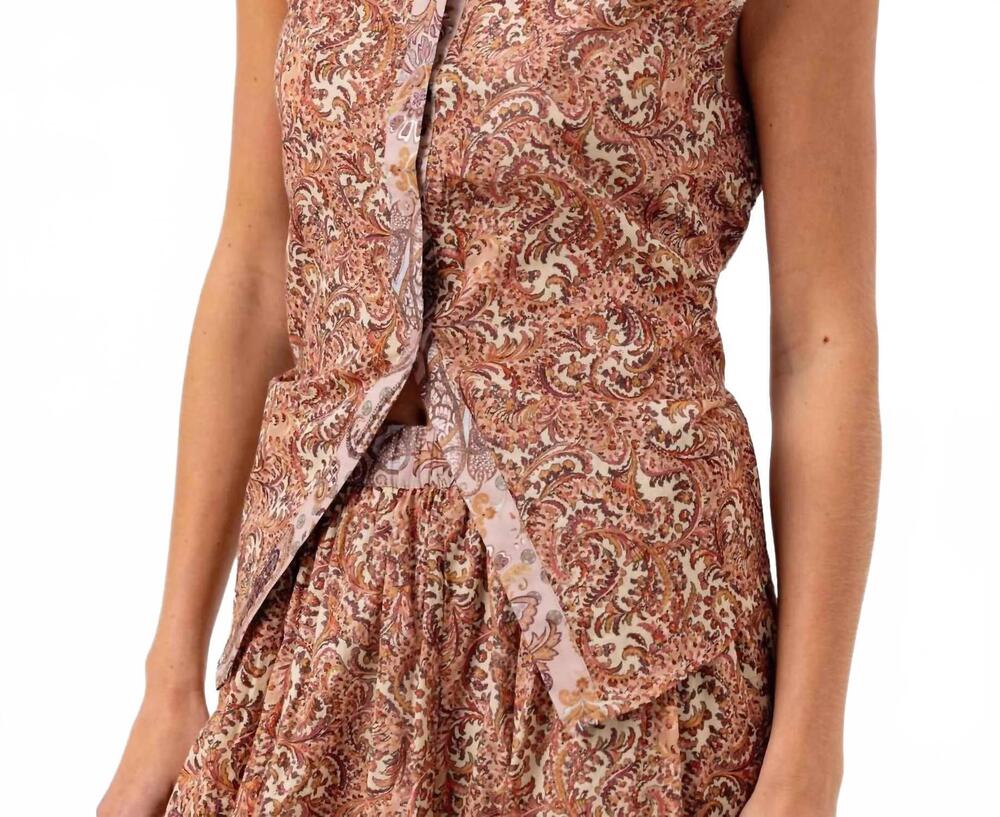 NEW SUNDAYS arlyn shirt in floral vine